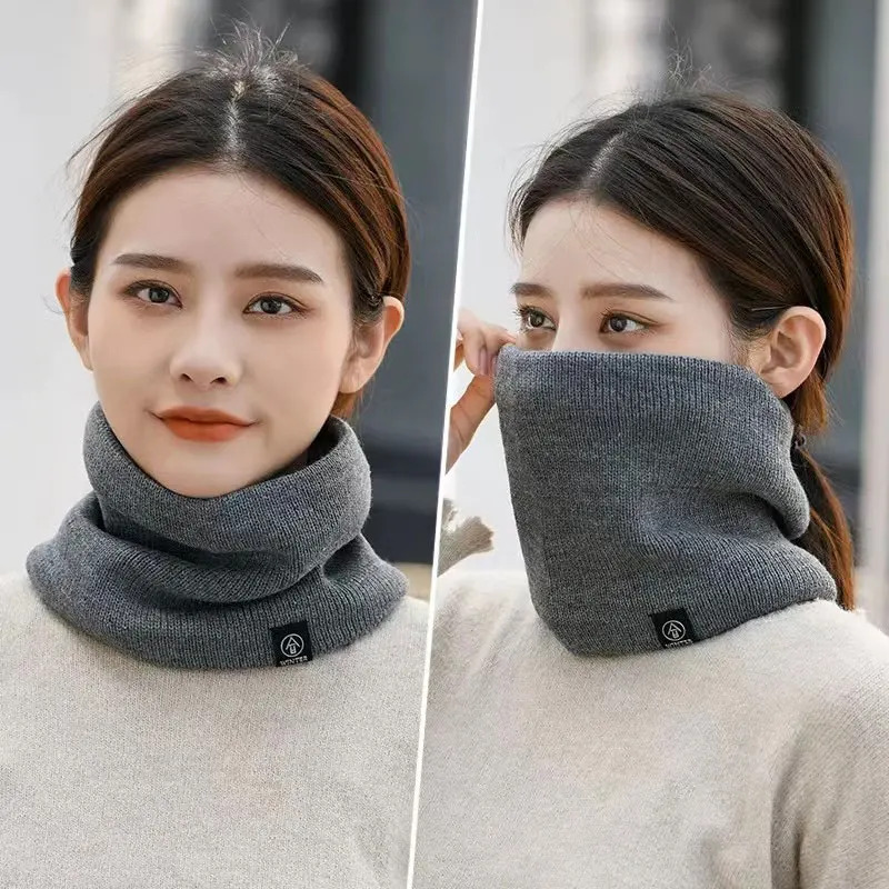 Fashion Women Knitted Scarf So - Muffler Men Wool ulasan dan harga