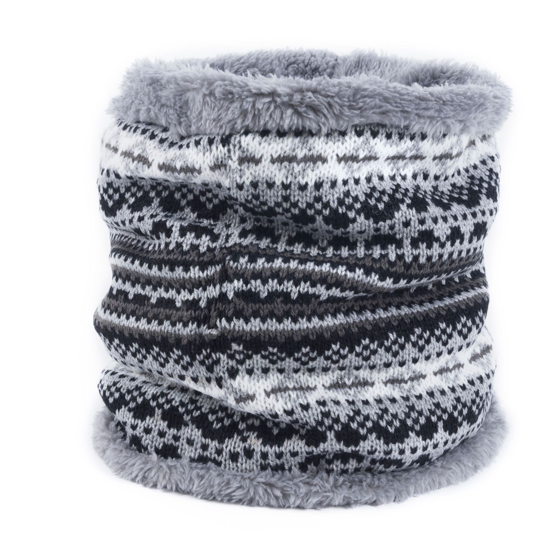 OVTRB Warm Knit Fleece Lined S - Infinity Scarf Knit ulasan dan harga