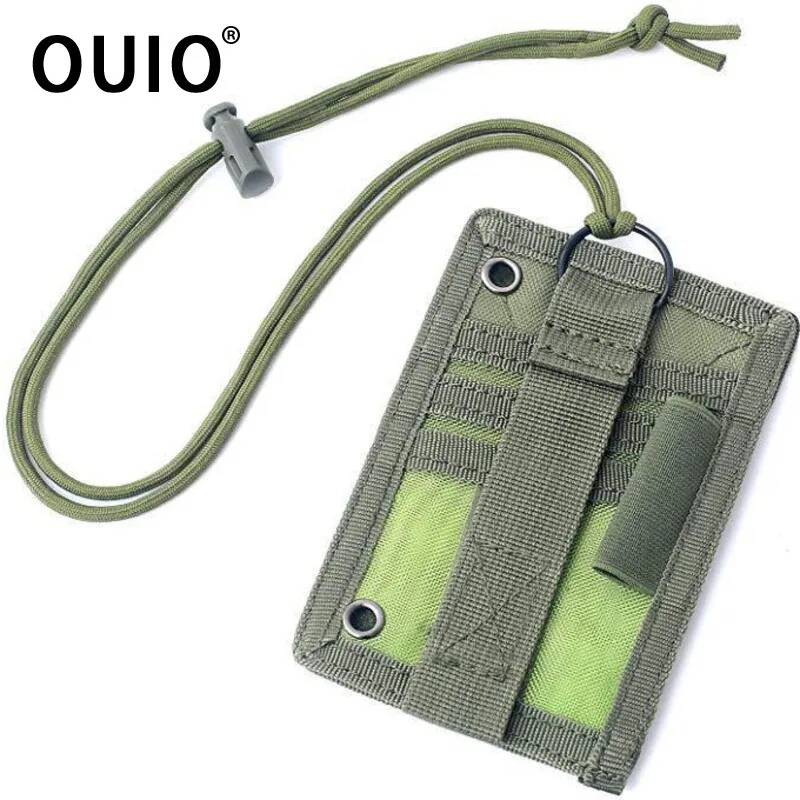 OUIO Tactical ID Card Holder H - Lanyard Badge Holder ulasan dan harga