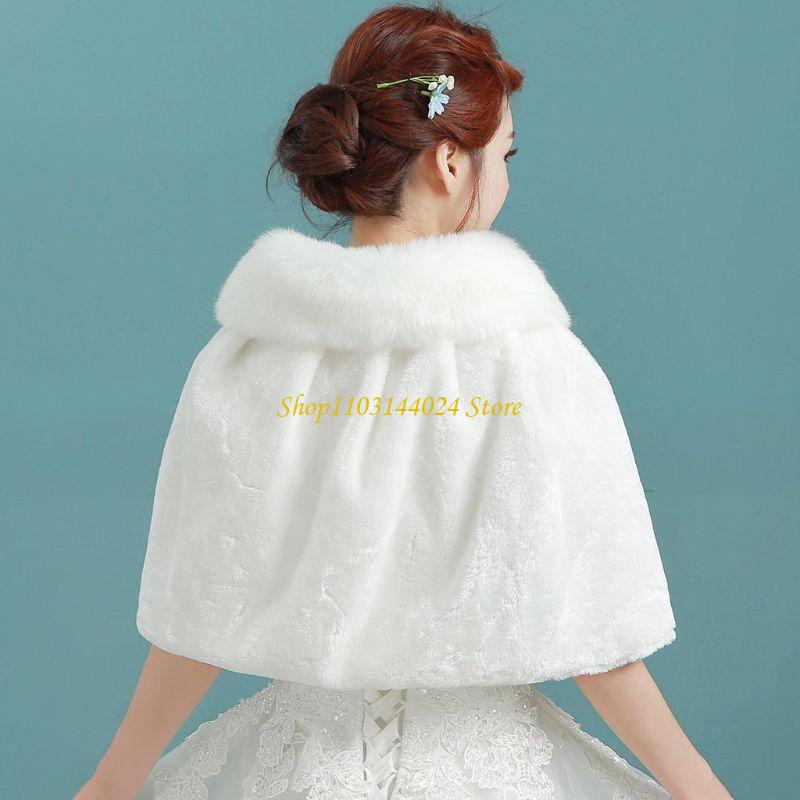 N5KE Womens Winter Thicken Plu - Stole Wedding Shawl ulasan dan harga