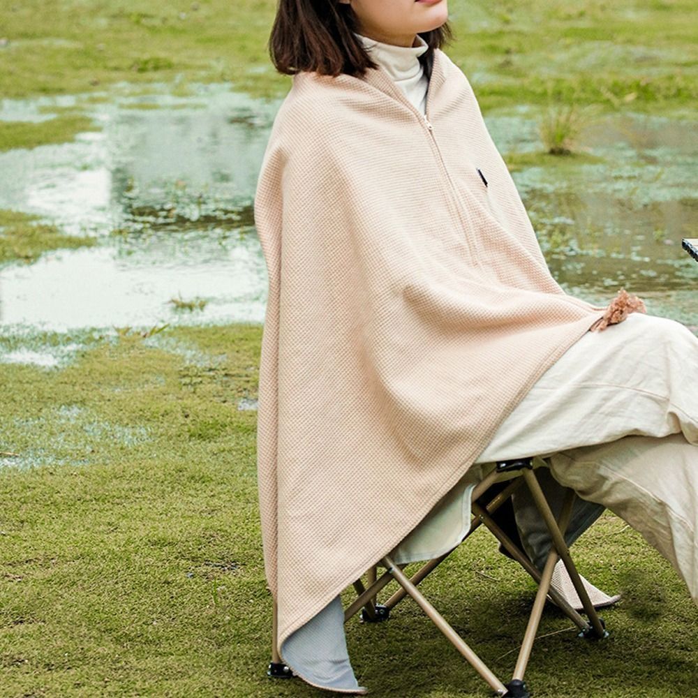 Fashion Wearable USB Electric  - Woven Scarf Blanket ulasan dan harga