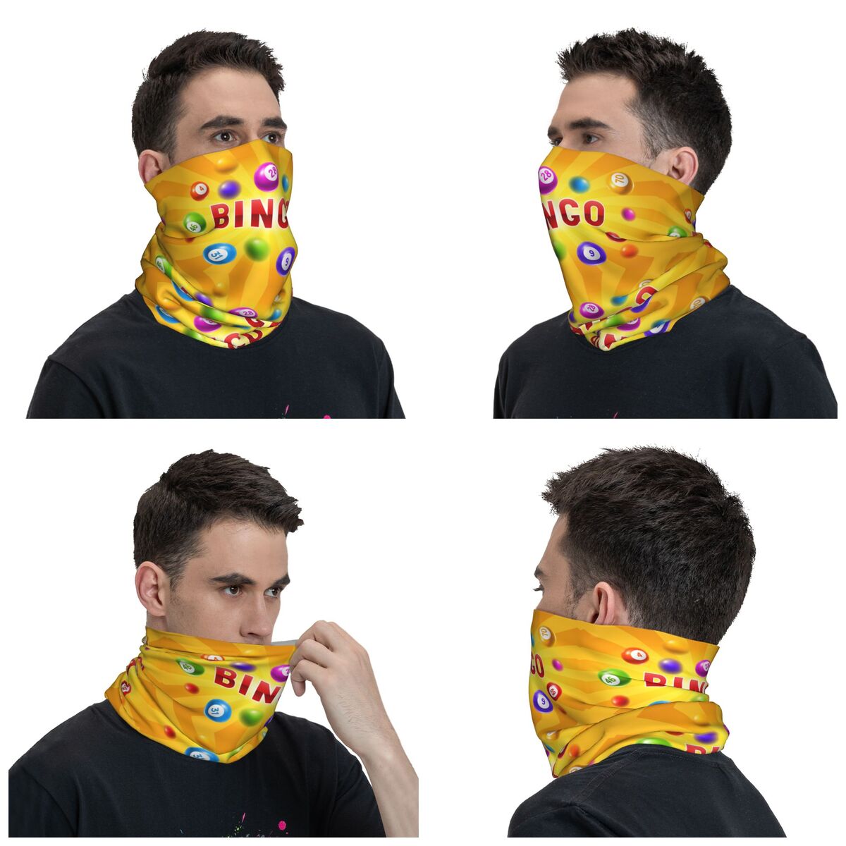Custom Hot Game Bingo Bandana  - Neck Warmer Tube ulasan dan harga