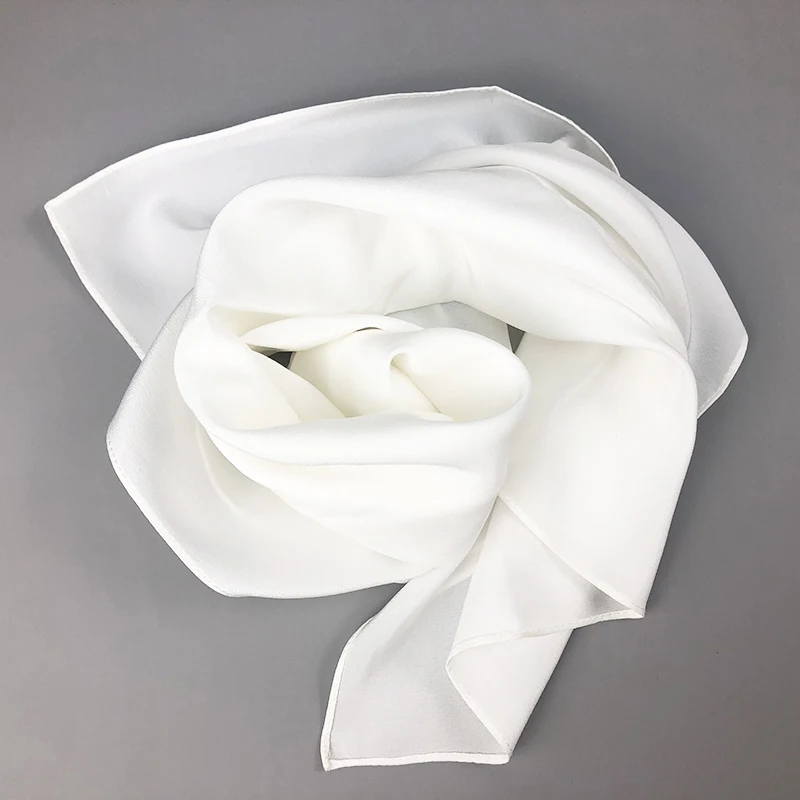 New Women Silk Scarf Square Ne - Ascot Neck Scarf ulasan dan harga