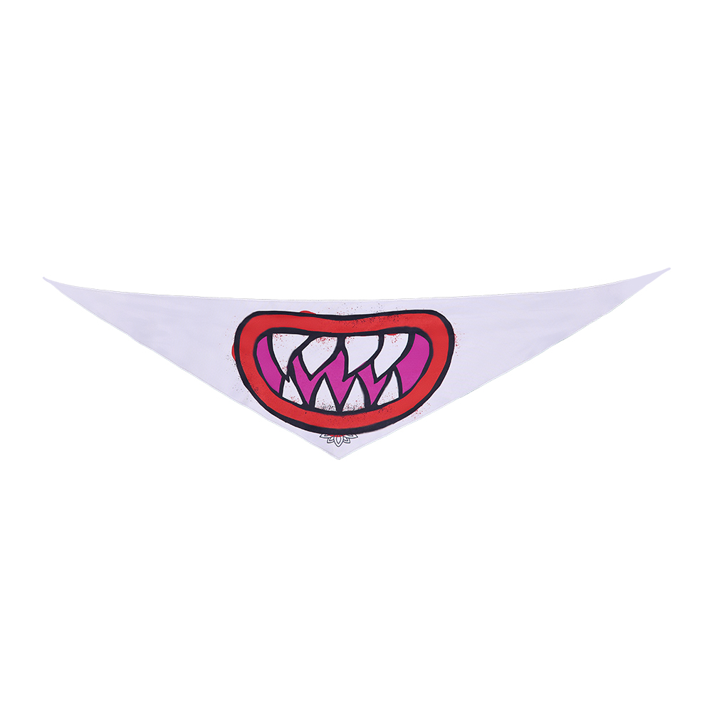 Bowser Jr Cosplay Scarf Mask B - Ascot Neck Scarf ulasan dan harga