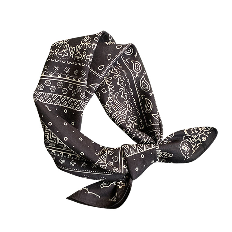 70% cotton 30% silk Scarf Wome - Bandana Cotton ulasan dan harga