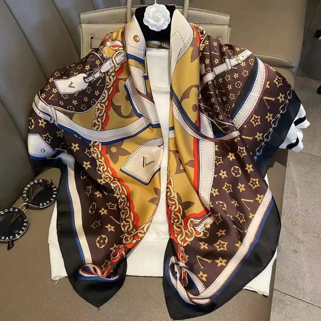 Light luxury 90 Silk scarf imi - Silk Tie Striped ulasan dan harga