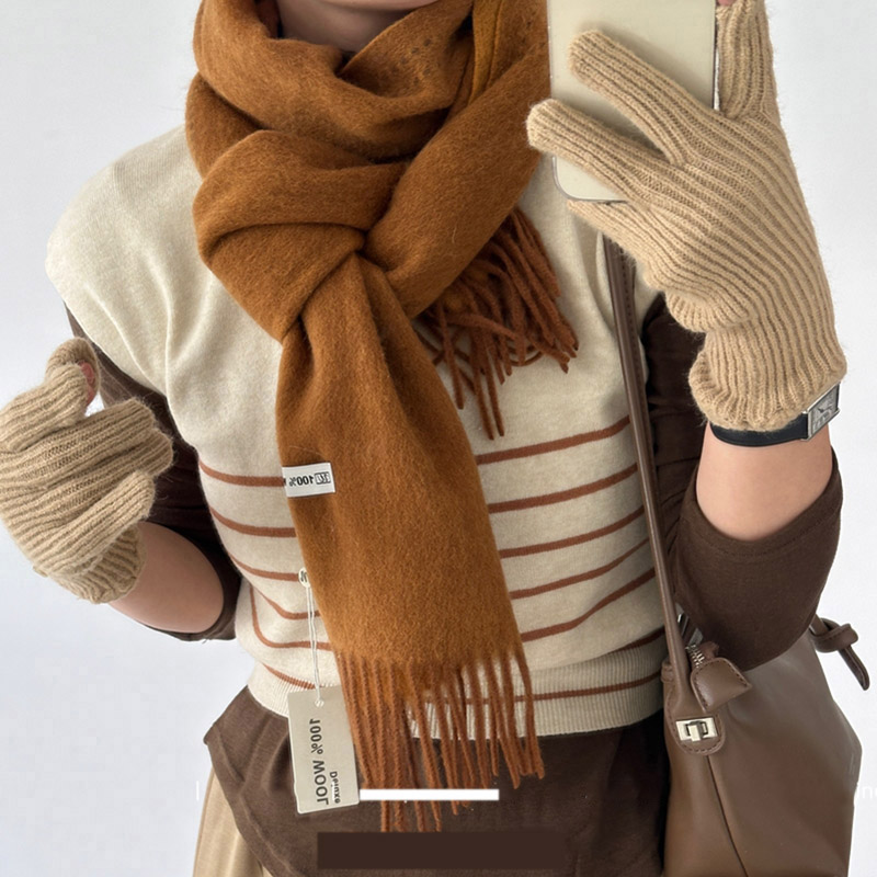 Elegant Good Quality 100% Wool - Muffler Men Wool ulasan dan harga