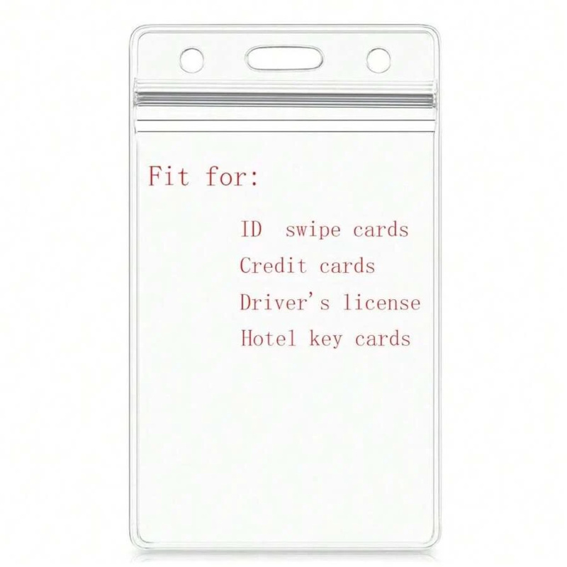 Vertical ID Card Name Tag Badg - Lanyard Badge Holder ulasan dan harga
