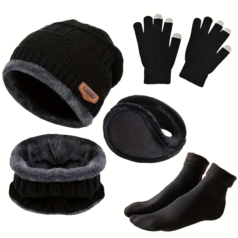 Men's winter hat, outdoor wint - Muffler Men Wool ulasan dan harga