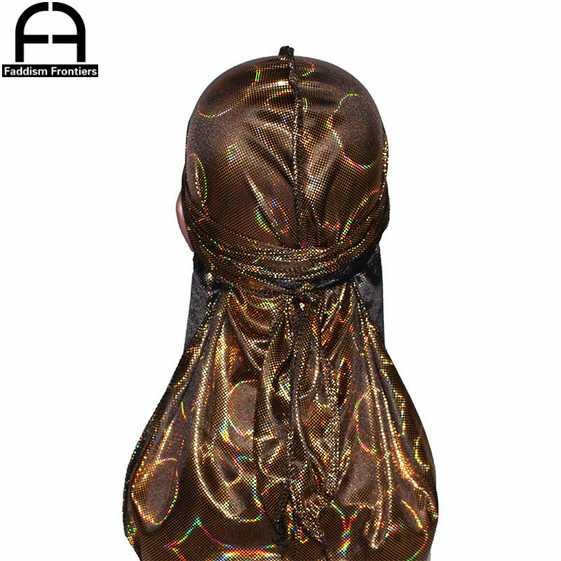 New Men's Colorful Sparkly Sil - Bandana Doo Rag ulasan dan harga