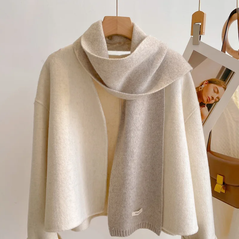 High Quality 100% Wool Scarf M - Muffler Men Wool ulasan dan harga